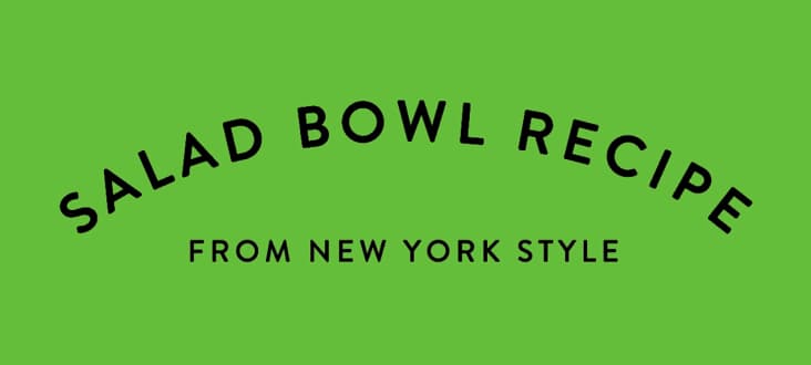 SALAD BOWL RECIPE Cover image